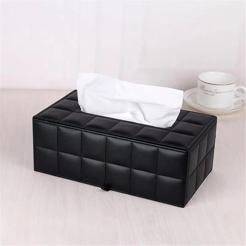 Practical Sturdy PU Leather Tissue Holder Designs for Modern Homes and Multipurpose Use in Any Room Space Saving