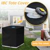 IBC Tote Cover, 275 Gallon Guard for 1000L Garden Tank, Rugged Polyester Sun Cover for Outdoor Applications