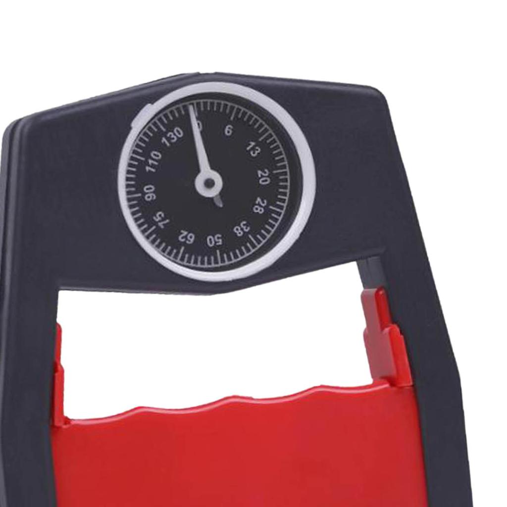 Ergonomic Hand Dynamometer, Load Bearing Enhanced Muscles Handheld Meter Grip Strength Measurement Up To 0-130kg