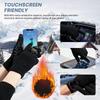 1/2Pair Warm Winter Touch Screen Gloves Women Men Knit Anti-Slip Mittens Outdoor Cycling Driving Glove Hike Camping Work Mitten