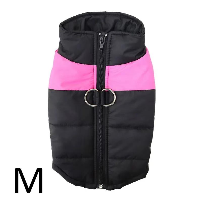 Waterproof Warm Dog Clothes Pet Coat Winter Vest Padded Zipper Jacket Dog Clothing for Small Medium Big Dogs Outfit