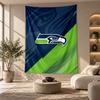 Decorative Tapestry,Seattle Seahawks Printed Wall Art, Lightweight Wall Hanging For Bedroom Background
