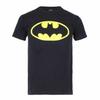 Official DC Comics Mens Batman Logo T-shirt Black Sizes S - XXL