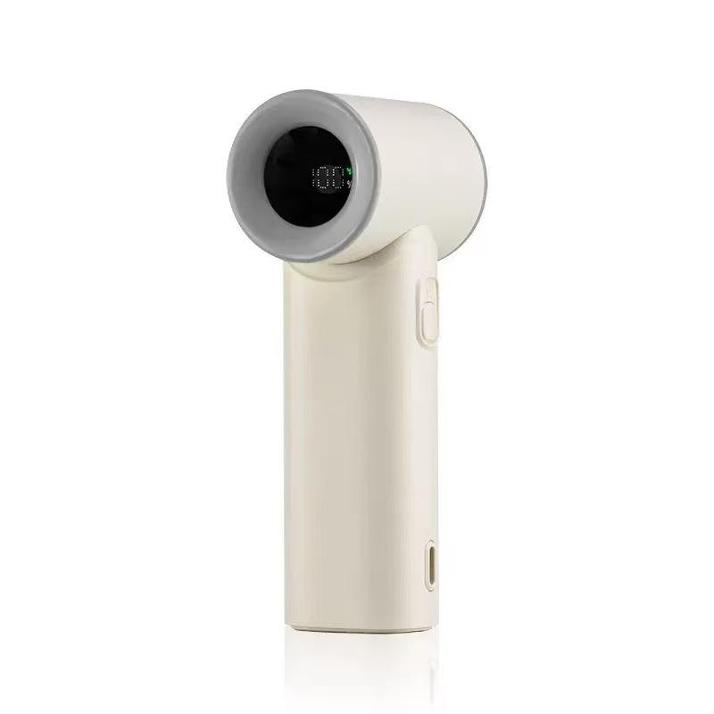 New N610 High-Speed Handheld Mini Fan with HD Display - Outdoor Portable Pocket Fan Standard белый