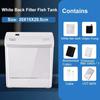 Living Room Fish Tank USB Self-circulating Ecological Aquarium Pump Oxygenation Filter Light Fish Tank Set Office Aquarium