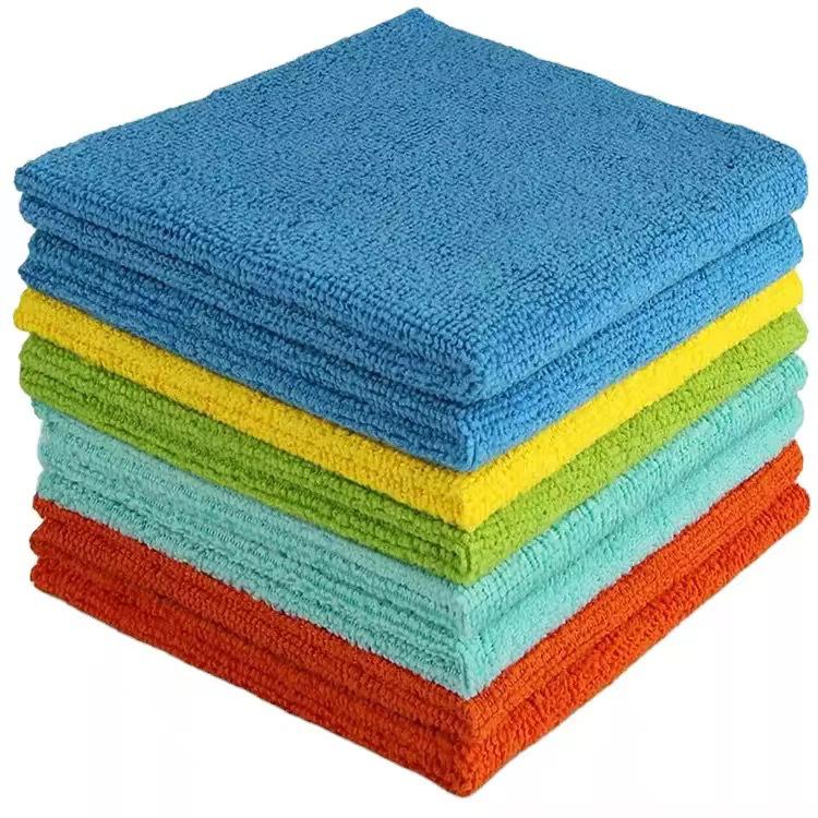 Qiao Yong Ultra-fine Fiber Multi-purpose Cleaning Cloth: Strong Absorption, Easy Wash, Excellent Stain Removal, Solid Color.