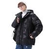 Down jacket men's youth trendy brand white duck down warm down couple casual jacket autumn and winter hooded bread jacket