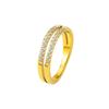 Korean Style Simple Double-layered Titanium Steel Ring for Women, High-end and Cold Style Index Finger, Versatile Ring