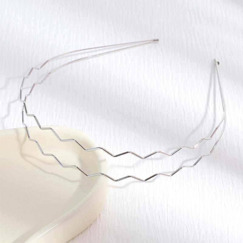 Metal DIY Wedding Headband Bride Crown Gold Headdress Hairwear Hairband Base