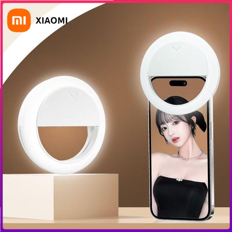 Xiaomi LED Selfie Fill Light, Mobile Phone Lens Fill Light, Suitable for iPhone, Samsung, Xiaomi, Huawei Mobile Phone Selfie Fill Light
