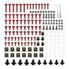 190PCS Motorcycle Windscreen Fairing Bolts Fastener Clip Screws Kit For SUZUKI GSXR 600 750 1000 K1 K2 K3 K4 K5 K6 K7 K8 K9 K10