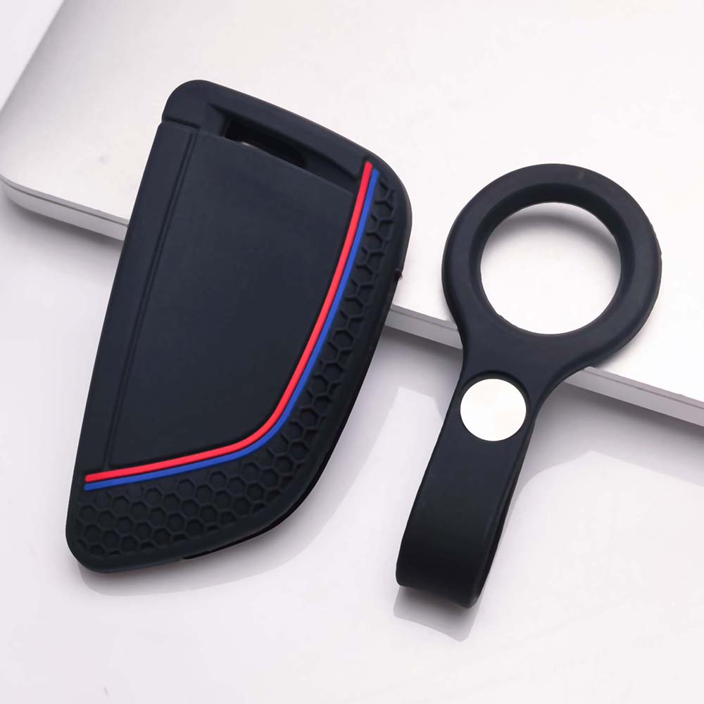 Silicone Car Key Case Cover Compatible for BMW X1 X3 X4 X5 X6 X7 F15 F16 G20 G30 G01 G02 G05 G06 G07 1 2 3 4 5 6 7 Series