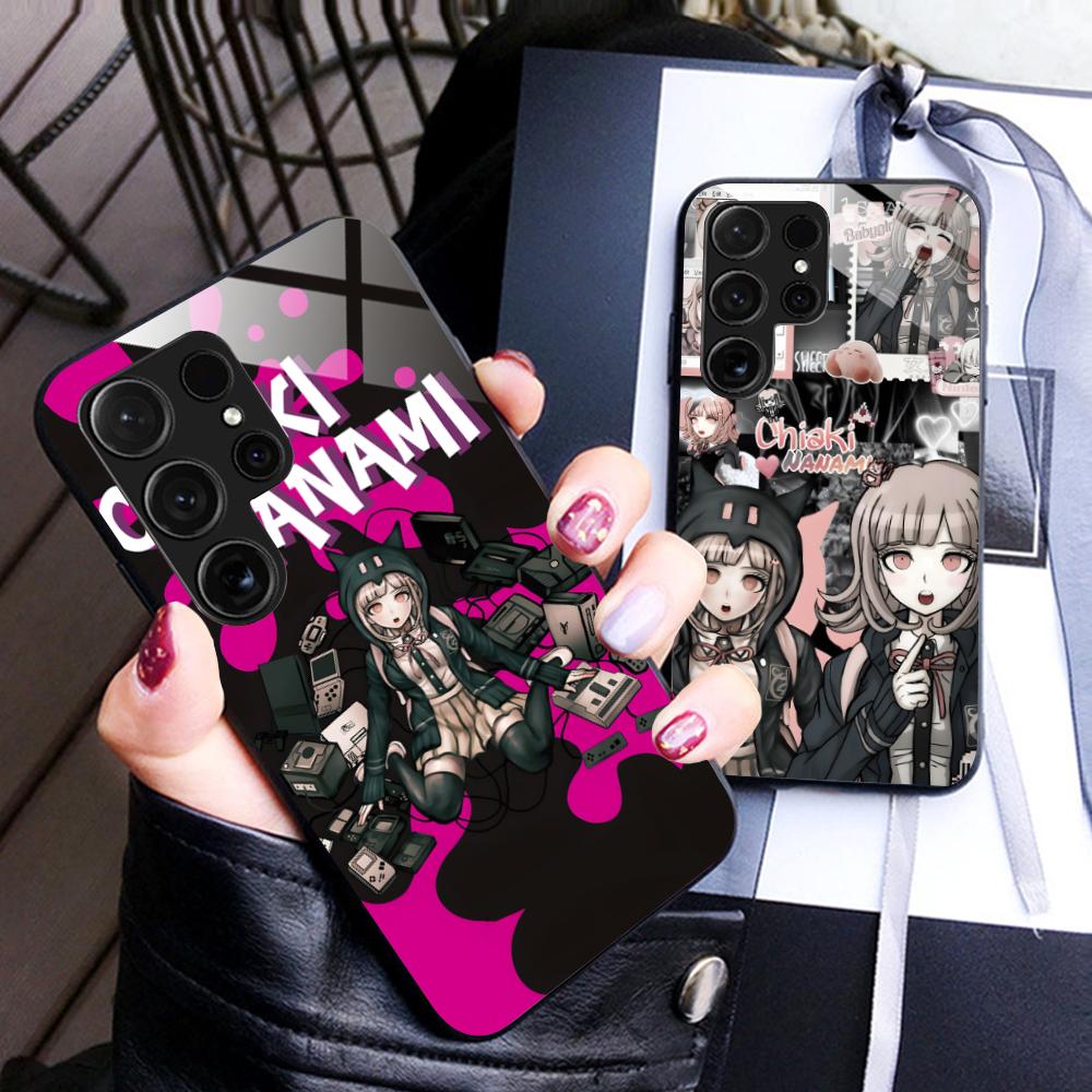 Danganronpa Chiaki Nanami Phone Case for Samsung Galaxy S26 S25 S24 S23 S22 S21 S20 Note20 Plus FE Ultra Glass Protective Cover