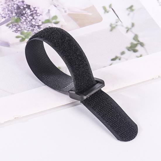 5 sztuk Paski mocujące z zapięciem na rzep Plastikowa klamra Mocne przyleganie Odporne na zużycie Wielofunkcyjne Akcesoria mocujące