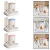 Portable Automatic Feeder and Water Dispenser Large Capacity Non Slip Bowl for Bunny Cat Dog Feeding At Home