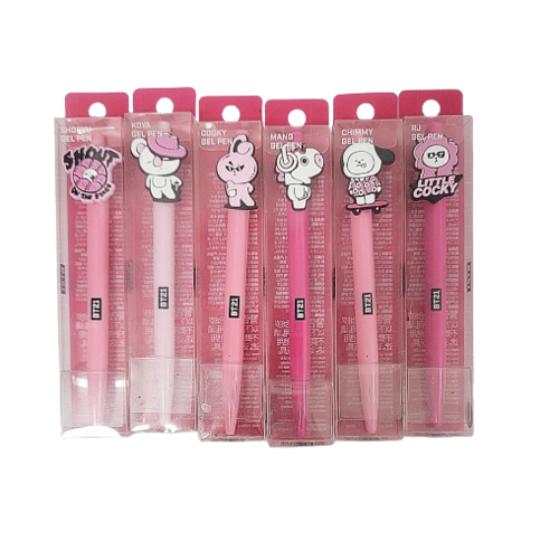 

Набор гелевых ручек BTS BT21 LINE FRIENDS для музыки [Официальный оригинальный] – 6 шт.