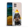 Dachshund Silhouette Dog Cute Phone Case For Samsung A13 A33 A35 A55 A73 A53 A23 A51 A71 A21S A31 A41 A05s A03S A15 A25 5G Cover