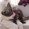 Meticulous Workmanship Decorative Exquisite Simulated Chameleon Stuffed Plush Doll