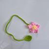 Unique Knitted Bookmark Handmade Crochet Book Marker Creative Floral Pendants  Girls