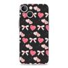 Phone Case For iPhone 17 Cases iPhone Air 16 15 12 13 14 Pro Max 7 8 Plus 16Pro iPhone11 Soft Cover Cute Pink Heart Bow