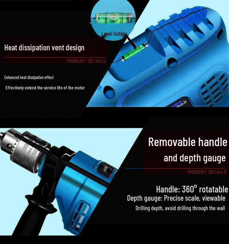 Multi-function Electric Impact Drill Set