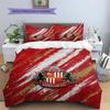 Sunderland A.F Pattern Bedding,Quilt Set Quilt Cover Pillowcase Home Birthday Gift(1 * Duvet Cover + 2 * Pillowcase, Without Core)