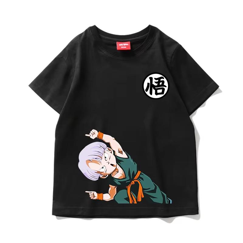 2026 Dragon Ball Goku Combination Skill Unisex Shortsleeved Tshirt Japanesestyle Womens Clothing Printed Trendy Brand Summer
