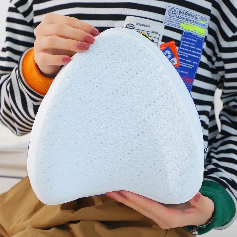 1PC Leg Pillow Memory Cotton Slow Rebound Leg Pillow Relieve Sciatica Accelerate Blood Circulation Alleviate Lower Back Leg Pain