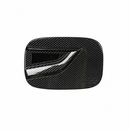 Carbon Fiber Fuel Oil Tank Gas Cap Cover Trim For KIA Sorento 2021 2022 2023