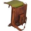 Leather Satchel Crossbody Bag, Men's Rustic Genuine Leather Messenger Shoulder Bag Cross Body Bag MEN WOMEN, Christmas Gift
