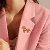 1Pc Horse Brooch New Year Gift Animal Clothing Accessories 2026 Zinc Alloy Cartoon Coforful Zodiac Emblem Sweater Pin