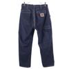 XLARGE Hickory Straight denim pants W30 Navy jeans Men's Used