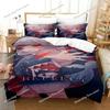 G-Gawr Gura Reflect Fanart holoMyth Bedding Set Duvet Cover Bed Set Quilt Pillowcase Comforter king Queen Size Boys Adult 025