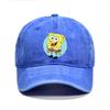 Fashion Cute SpongeBobs Baseball Cap Movie Cartoon Role Adult Men Women Sport Casual Sunshade Adjustable Anime Peaked Mesh Hat