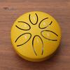 Steel Tongue Drum for Kids 3 Inches 6 Notes Mini Rain Drums Outside Rain Music Maker with Mallets And Music Book for Garden Camping Meditation Yoga