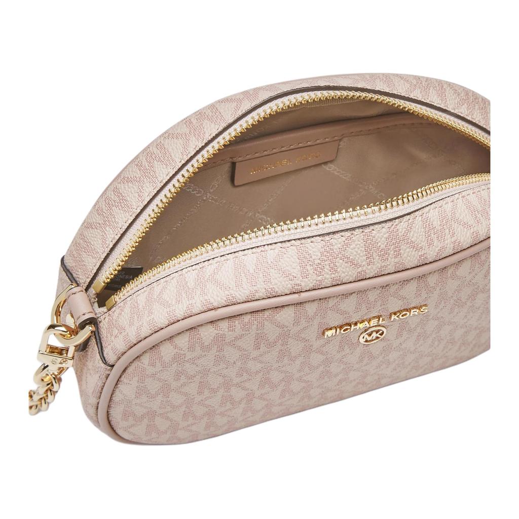 Michael Kors Jet Set Charm Monogram Fashion Commuter Shoulder Bag Women Shoulder Bag Ballet-Pink 32S1GT9C0B-857