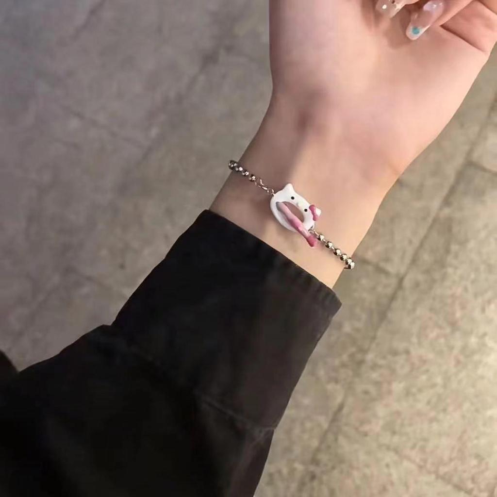 Baroque Pearl Drawstring Bracelet: Women's Light Luxury, Irregular Design, Exquisite Handcrafted Jewelry.