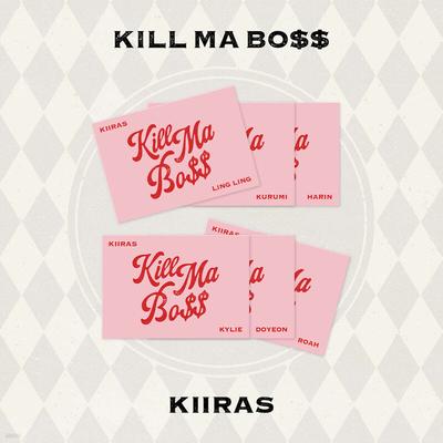 KIIRAS - 1st Mini Album: KILL MA BO$$ [POCAALBUM] [1 Out of 6 Randomly Sent]