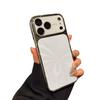 Electroplated Aurora CD Pattern iPhone 17 Pro Max Case with Full Coverage Lens Protector