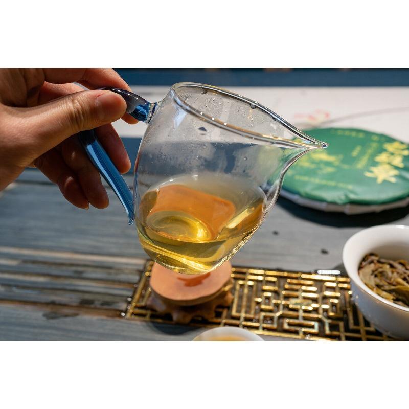 357g Lao Banzhang Puerh Tè crudo Yunnan Ancient Tree Puerh Tè a sette semi