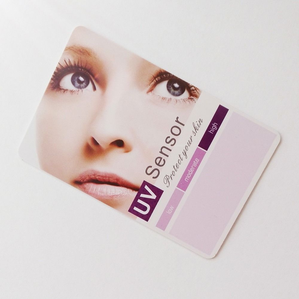 

Многоразовая тестовая карта UVB Простая в использовании карта с датчиком УФ-излучения Новая тестовая карта УФ-излучения для кемпинга на открытом воздухе