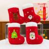 Santa Deer Claus Snowman Christmas Tree Red House Gloves Plush Dolls Toy