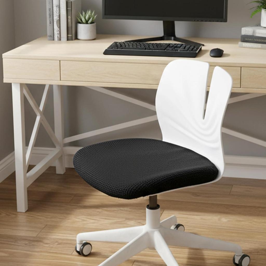 Computer Office Chair Seat Cover, Office Chair Covers Protective & Stretchable Universal Chairs Covers Elastic Stretch Computer Chairs Seat