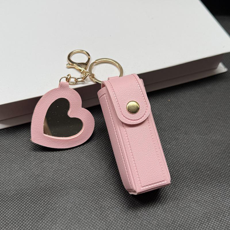 Мини-брелок-помада из металла с отделением для хранения