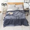 Flannel Blanket Thickened Double-sided Fluff Plush Solid Color Office Nap Dormitory Home Bed Sofa Travel Cozy Warm Winter Blanket