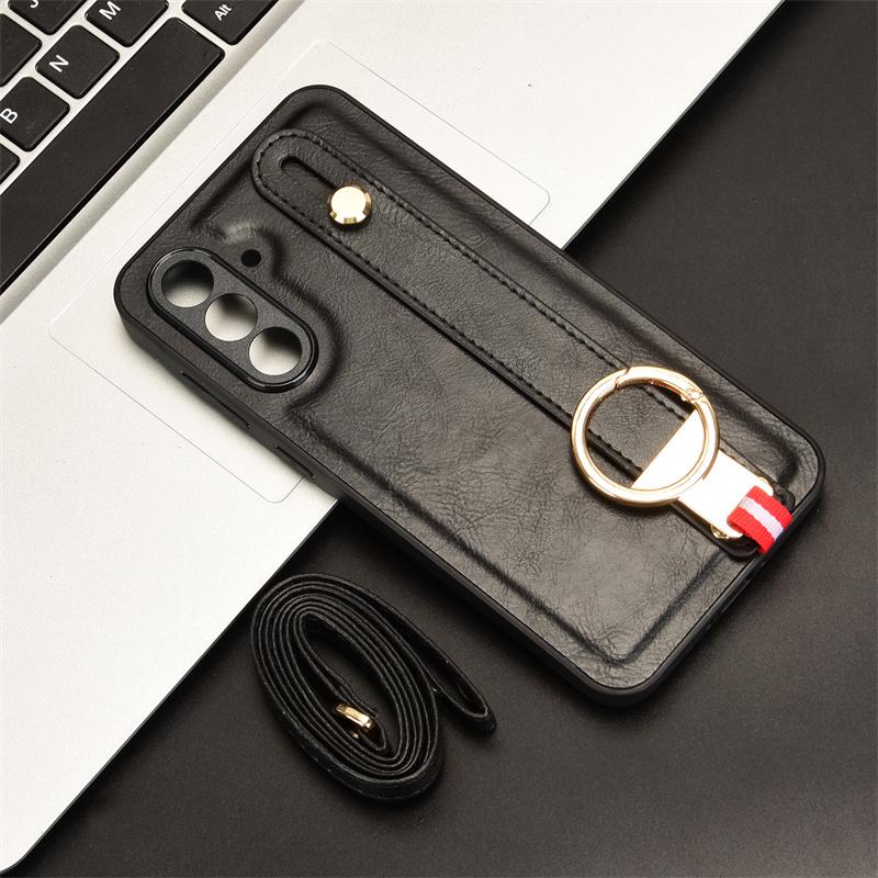 

Для Sansung Galaxy A36 5G SM-A366E 2024 чехол для телефона с кольцом, многофункциональный нескользящий чехол для телефона со шнурком For Galaxy A36 5G&Case & Strap