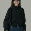 Women's Cozy Korean Style Wool Knit Cardigan - Autumn/Winter Outerwear