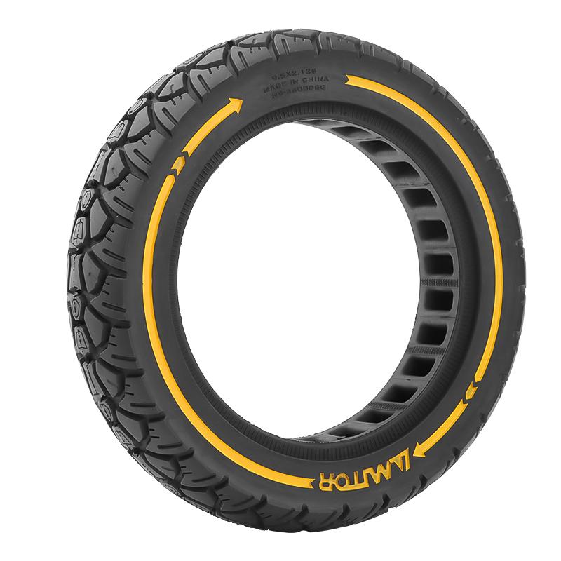 

AMITOR 9.5-Inch Electric Scooter Off-Road Tire Replacement Wheel for 36mm Slot Yellow