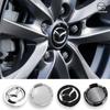 4Pcs Wheel Hub Center Cover Long Leg 18MM 56MM ID53MM New Models For Mazda 3 Atenza Axela CX-3 CX-4 CX-5 CX7 CX8 Gray Black
