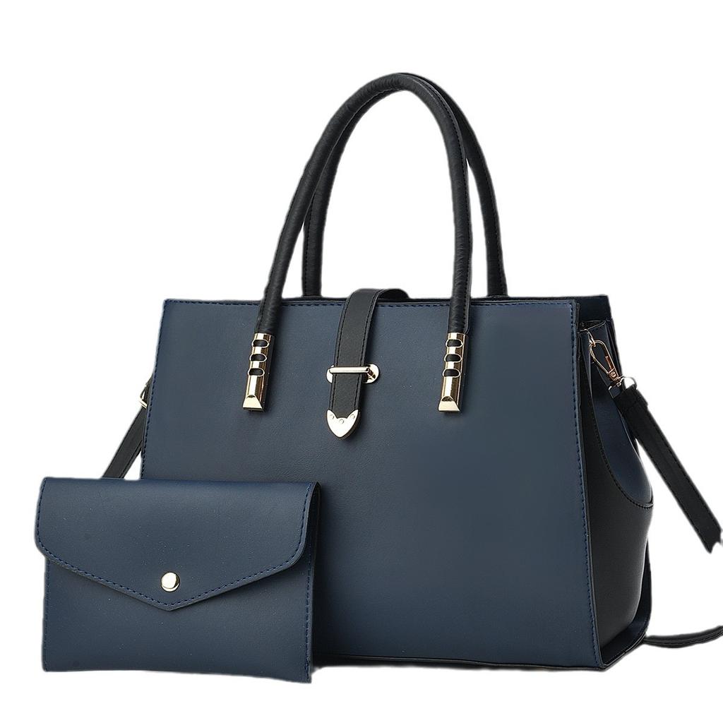 Mother and Child Bags  High Appearance Level  Fashionable Color-blocked Handbags  Simple Single-shoulder Bags  and Trendy Crossbody Bags